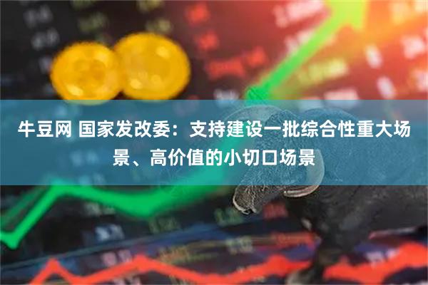 牛豆网 国家发改委:支持建设一批综合性重大场景、高价值的小切口场景